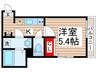 ＭＥＬＤＩＡ京成船橋 1Kの間取り