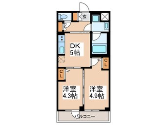 間取図 ルフレ田園調布南(303)