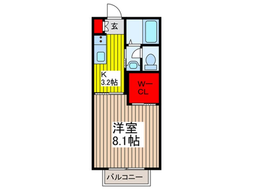 間取図 スカイコートⅡ