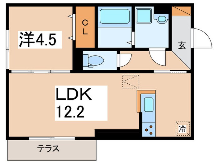 間取り図 リュミエール ミナミ