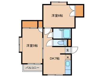 間取図 メゾンドパルク