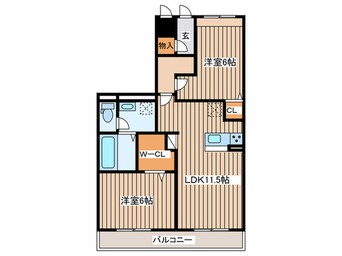 間取図 グレイスコート湘南
