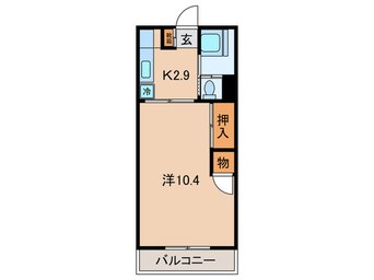 間取図 日吉第5コーポ別館（507）
