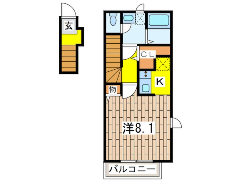 間取図 シュティル森崎