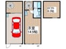 LAND BASE ICHIKAWA B 1Rの間取り