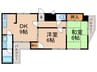 ＣＯＲＰＡＴＩＯ２９ 2DKの間取り