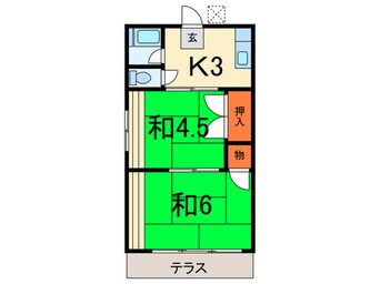 間取図 シティ－ハイム小林