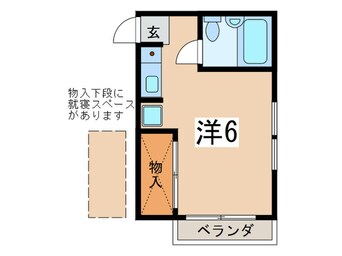 間取図 ｅコート