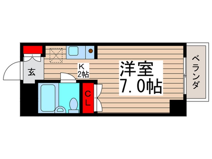 間取り図 プレンディ西船橋