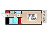 プレンディ西船橋 1Kの間取り