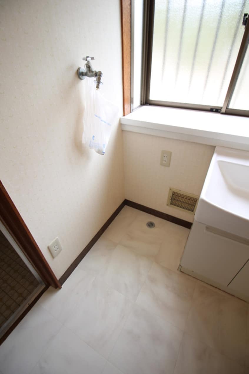 洗濯機置場 立野台貸家