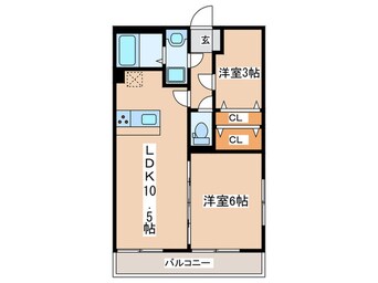 間取図 リブリ・サザンビーチ茅ヶ崎