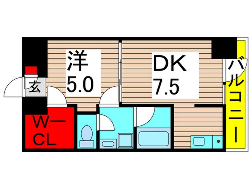 間取図 ＴＬＲレジデンス亀有