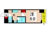 ＴＬＲレジデンス亀有 1Kの間取り