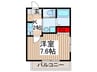 仮)キャメル東大成町2 1Kの間取り