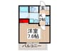 仮)キャメル東大成町2 1Kの間取り