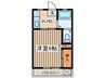 ＳＥＡＳＯＮ　ＨＥＩＭ 1Kの間取り