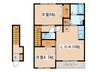 ハイネスＡ 2LDKの間取り