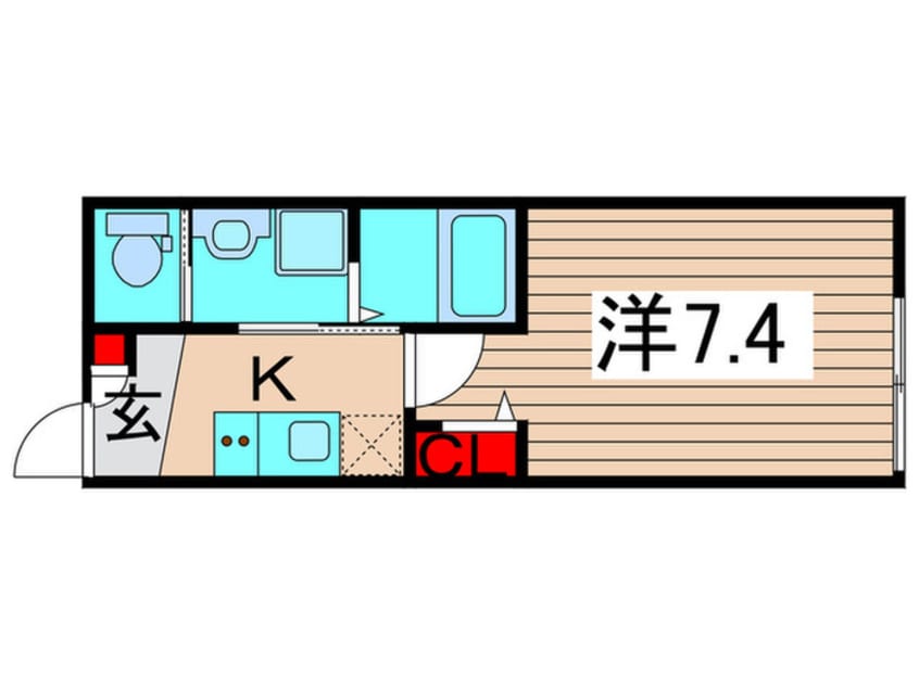 間取図 k1 apartments
