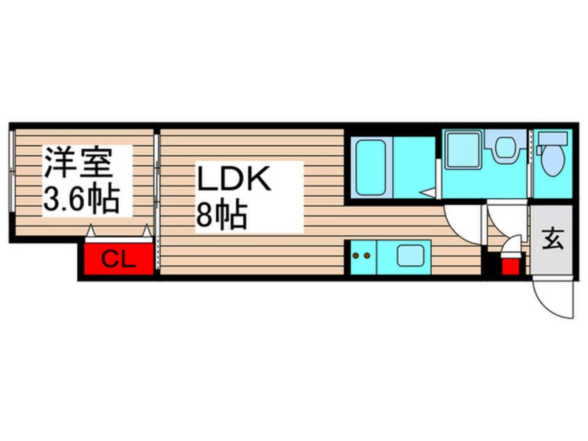 間取図 k1 apartments