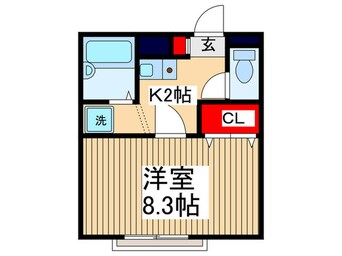 間取図 アムール初雁