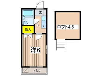 間取図 ハイツナカジマ