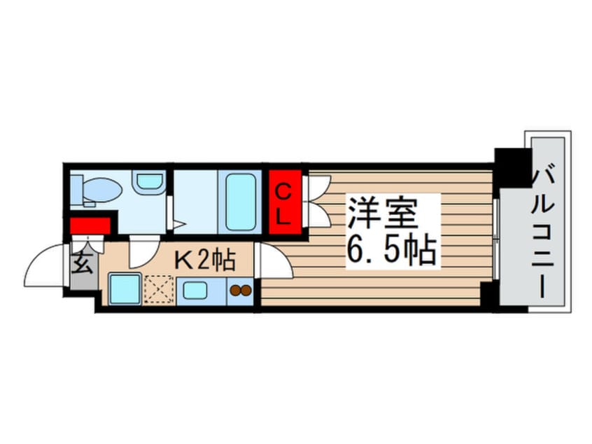 間取図 パークキューブ北松戸