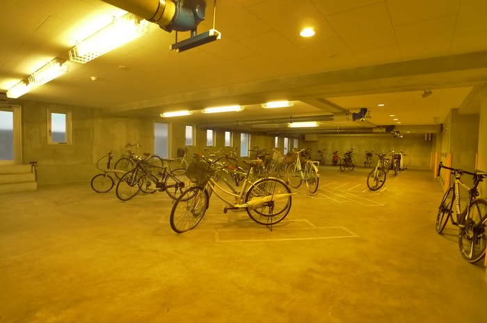 駐輪場 パークキューブ北松戸