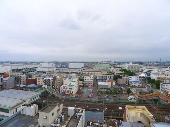 室内からの展望 パークキューブ北松戸