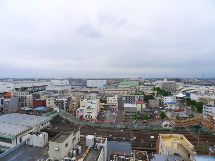 室内からの展望 パークキューブ北松戸