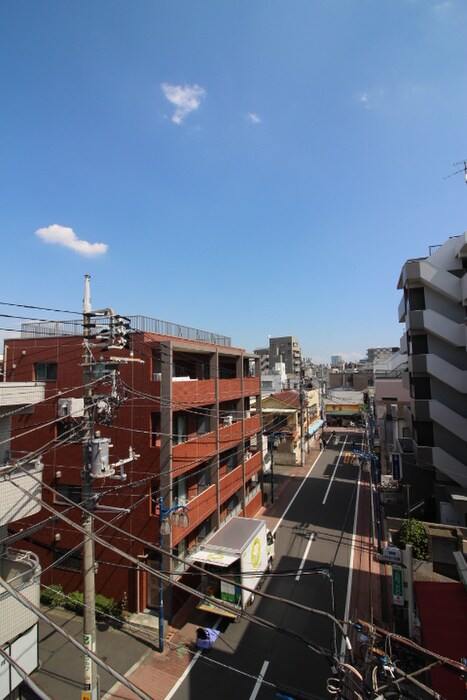 室内からの展望 多摩川コ－ポ