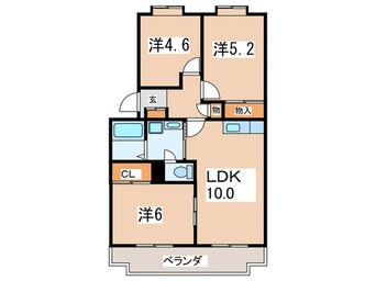 間取図 ルミエ－ル湘南