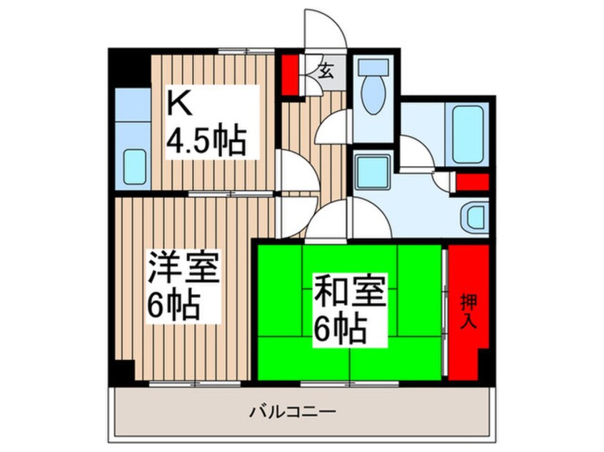 間取図 グリシーナ