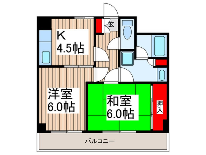 間取図 グリシーナ