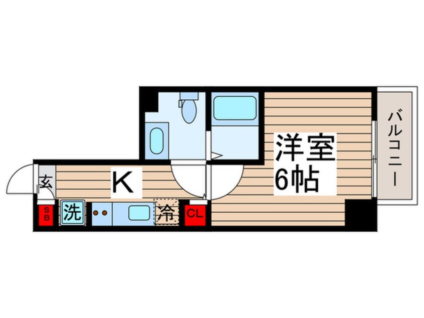 間取図 ジェノヴィア堀切菖蒲園