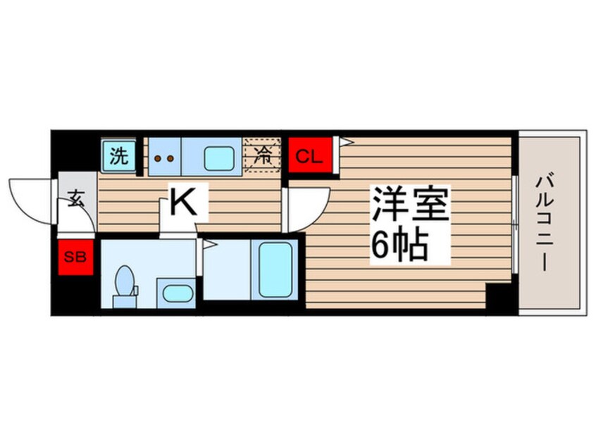 間取図 ジェノヴィア堀切菖蒲園