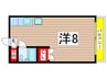 藤清ビル 1Rの間取り