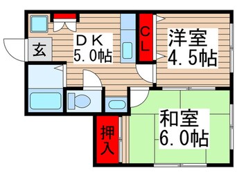 間取図 カレンズ