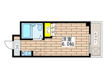 間取図 ＮＡＧＡＫＩ　ＭＡＮＳＩＯＮ