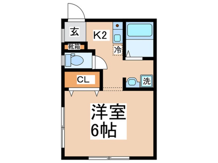 間取図 二見ビル