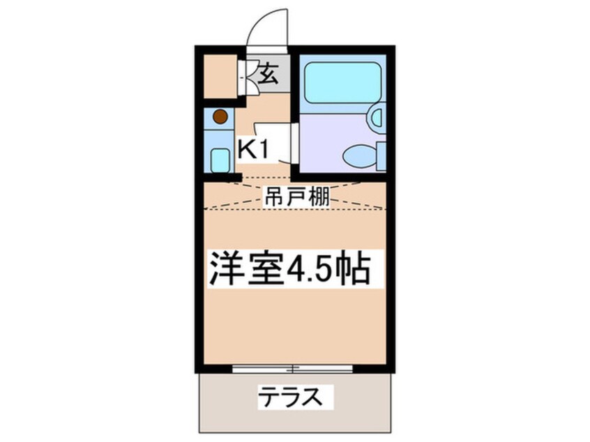 間取図 アップルハウス生田