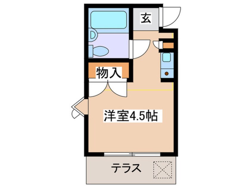 間取図 アップルハウス生田