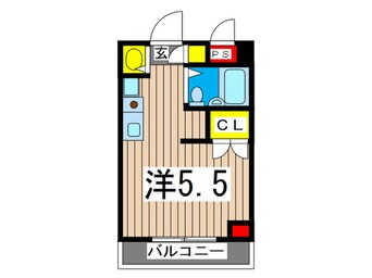 間取図 スカイコ－ト金沢文庫（２０８）