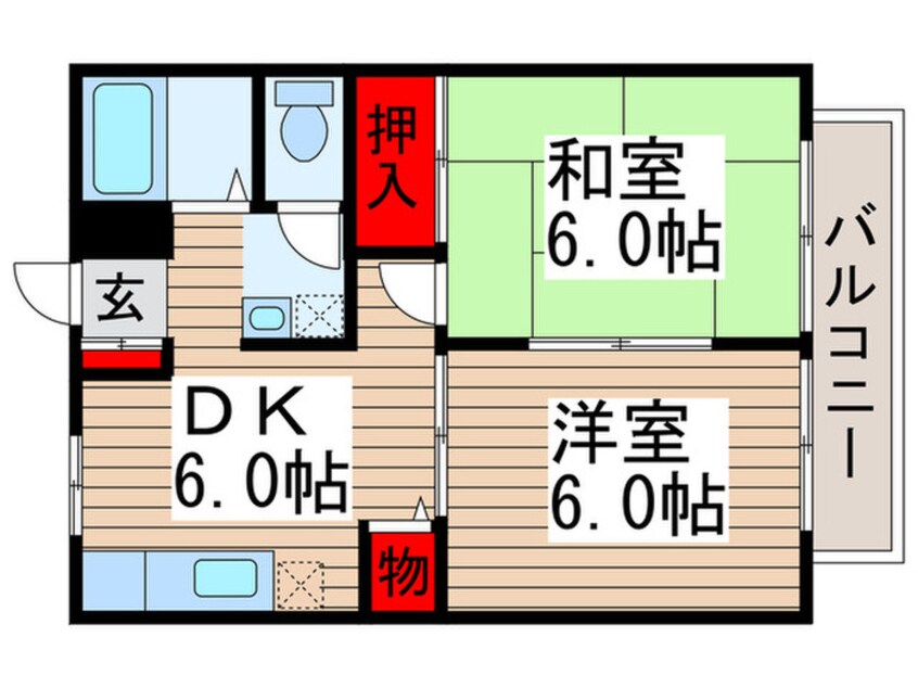 間取図 コートジョイム