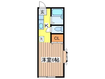 間取図 マノワール８