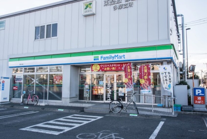 ファミリーマート　国立北店(コンビニ)まで478m マノワール８