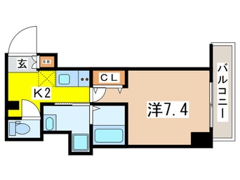 間取図 リヴシティ錦糸町四番館