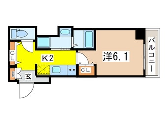 間取図 リヴシティ錦糸町四番館