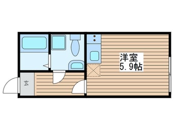 間取図 Crecia東向島