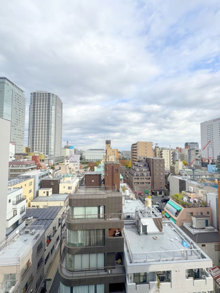 室内からの展望 アーバネックス錦糸公園Ⅱ
